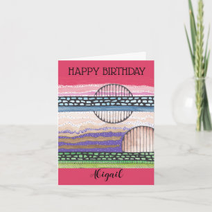 Carte Fell Top Imaginaire, médias mixtes, ton nom, ton a