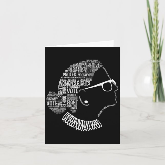 Carte Feminism Quotes Feminist Womens Rights  (Devant)