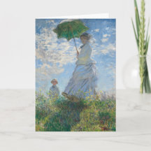 Femme à l'ombrelle de Claude Monet