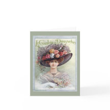 Femme casquette victorienne