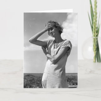 Carte Femme des hautes plaines