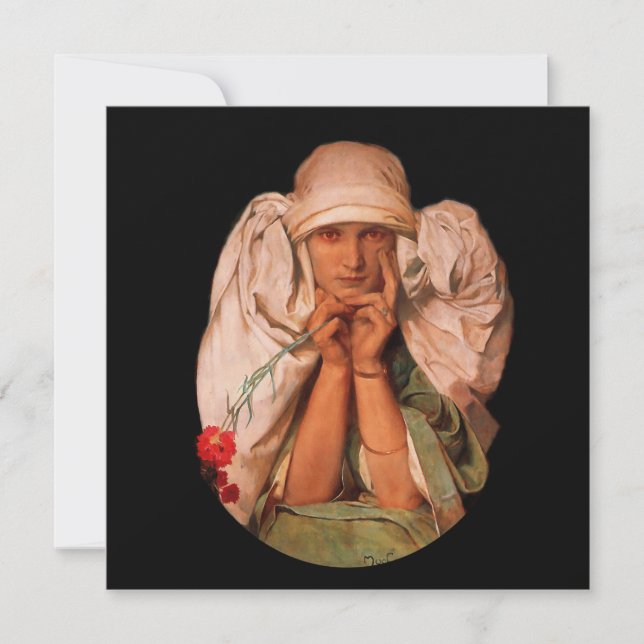 Carte Femme mystique avec odeur (Devant)