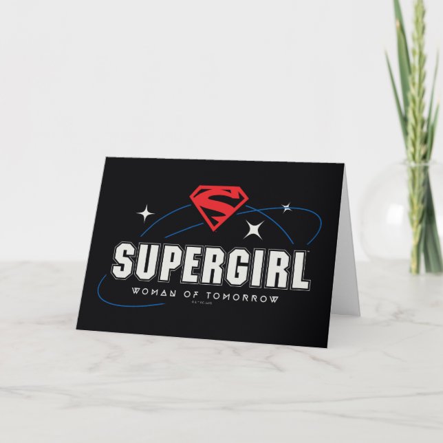 Carte Femme super fille de demain (Devant)