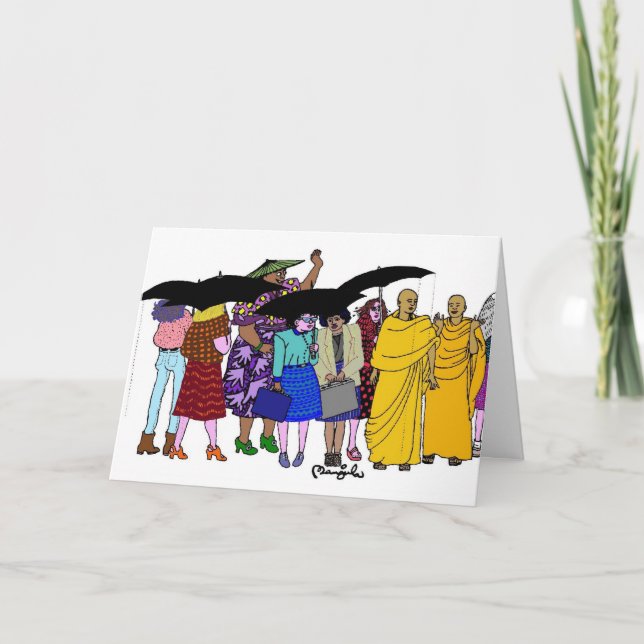 Carte Femmes du monde - 7 (Devant)