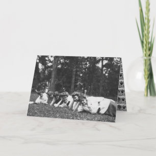 Carte Femmes édouardiennes vintages