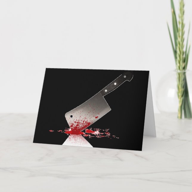 Carte Fendoir sanglant (Devant)