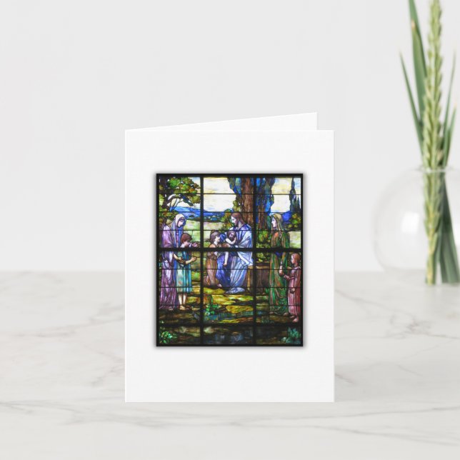 CARTE FENÊTRE D'ÉGLISE (Devant)