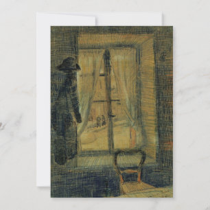 Carte Fenêtre du restaurant Le Tambourin par Vincent van