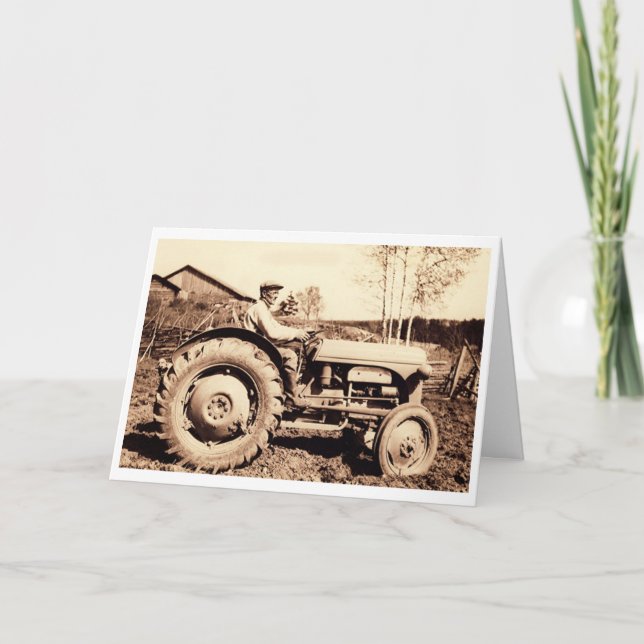 Carte Ferguson tracteur 1950 (Devant)