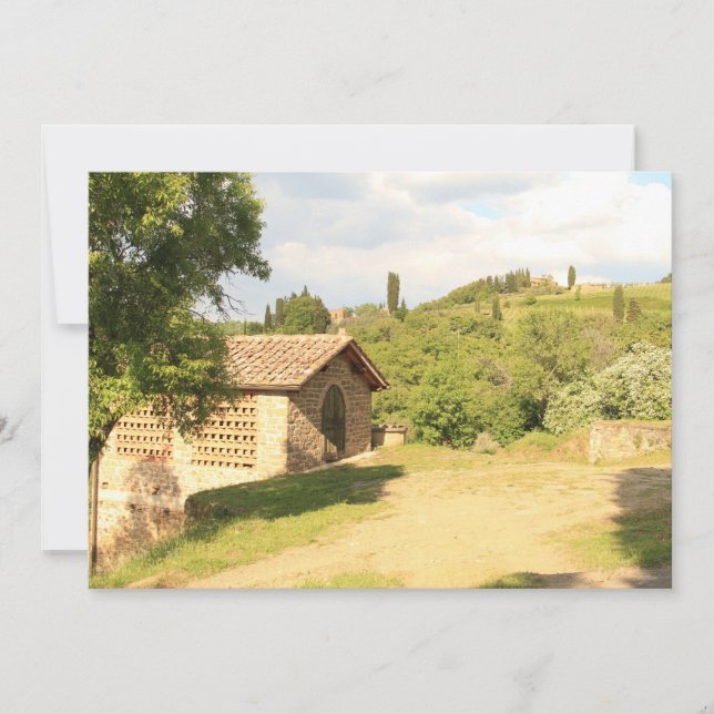 Carte Ferme du Chianti (Devant)