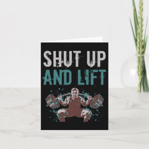Carte Fermer Et Ascenseur Motivationnel Citation Fitness