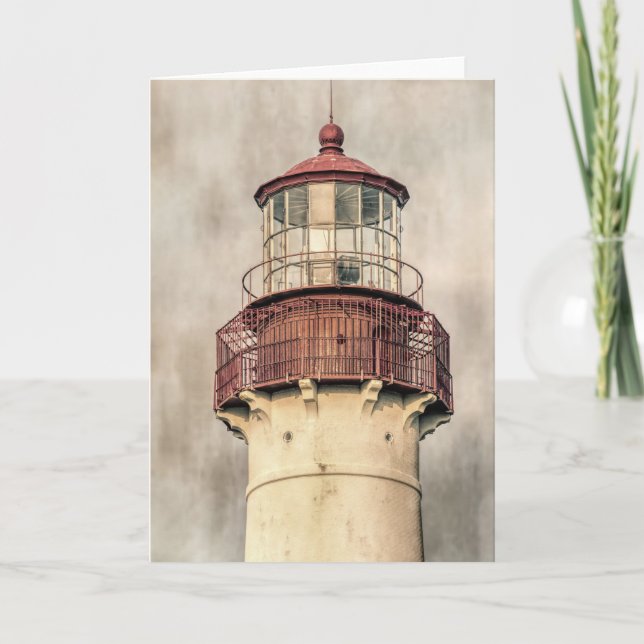 Carte Fermer le phare de Cap May (Devant)