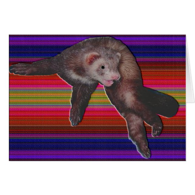 Carte Ferret de danse (Devant horizontal)