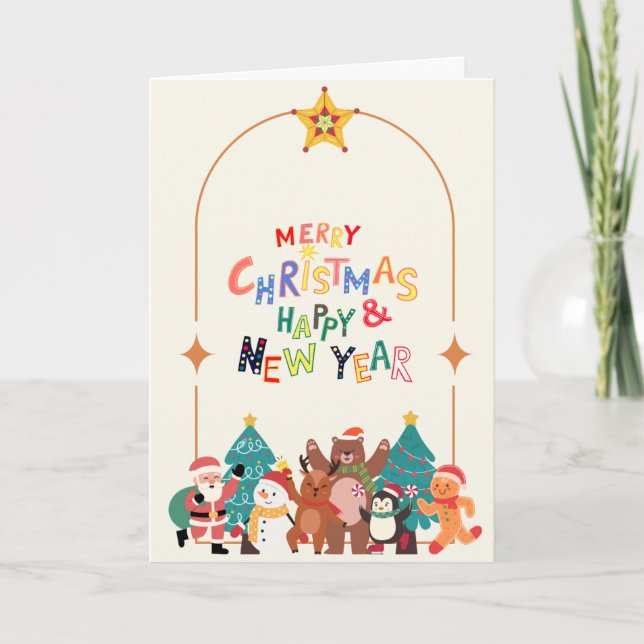 Carte Festif Fun Christmas Card (Devant)