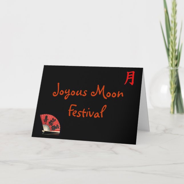 Carte Festival Joyous Moon (Devant)