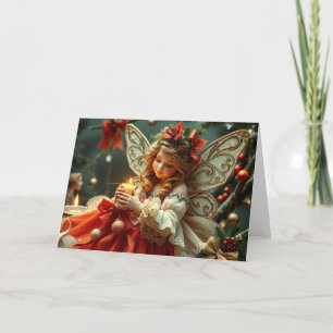 Carte Festive Fairy