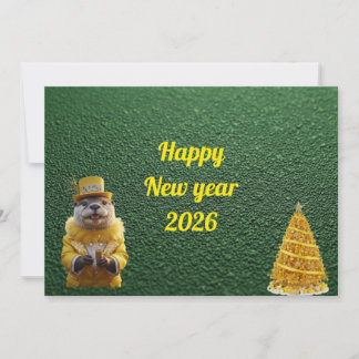 Carte Festive Holiday Card:Sending Good Vibes and wishes