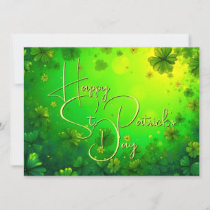 Carte Festive St. Patrick's Day Greys