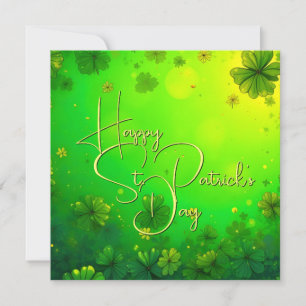 Carte Festive St. Patrick's Day Greys