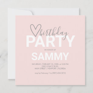 Carte Fête d'anniversaire de la Saint-Valentin