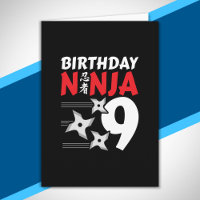 Fête d'anniversaire de Ninja - Ninja d'anniversair