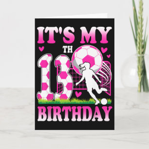 Carte Fête d'anniversaire pour fille de 13 ans sur le th
