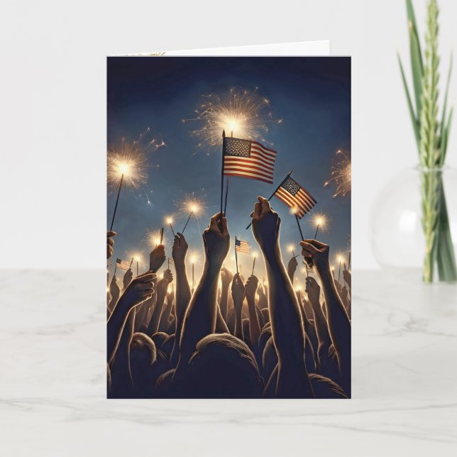 Carte Fête de 4 juillet (Devant)