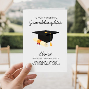 Carte Fête de fin d'études secondaires