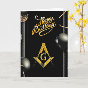 Carte Fête de Freemason