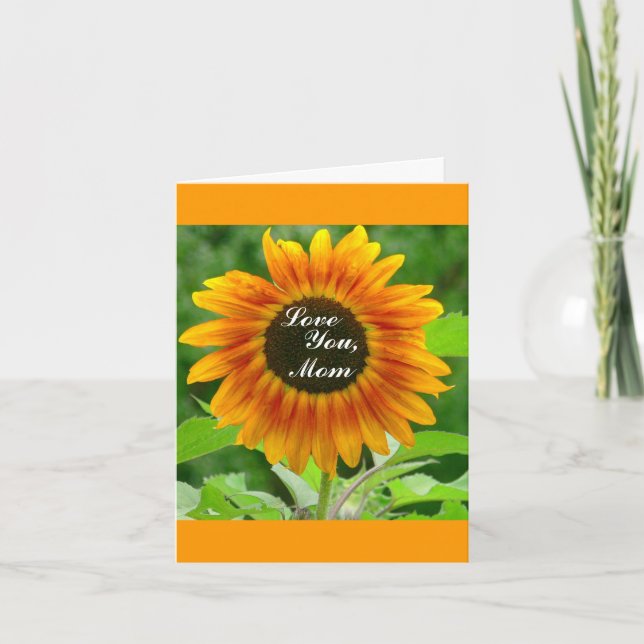 CARTE FÊTE DE LA MÈRE/ GRAND DÉPLORATEUR / AIME-TOI, MAM (Devant)