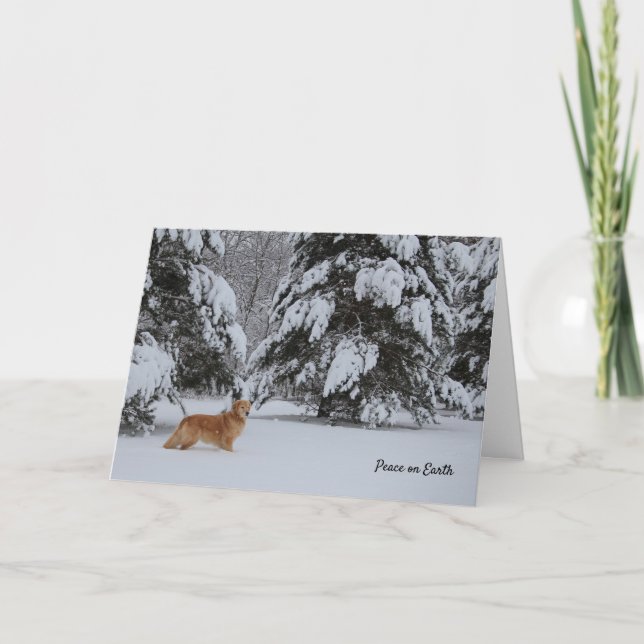 Carte Fête de la paix sur Terre (Devant)