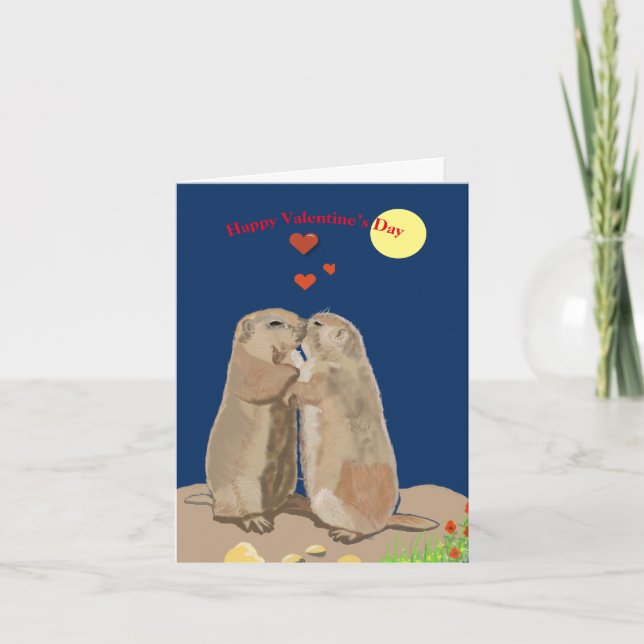 Carte Fête de la Saint-Valentin (Devant)