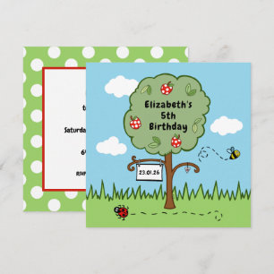 Carte Fête de l'arbre de célébration personnalisée Fête 