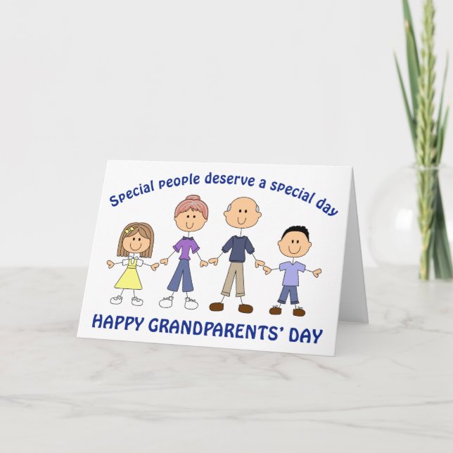 Carte Fête des grands-parents (Devant)