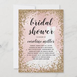 Carte Fête des mariées de robe de mariée de Parties scin