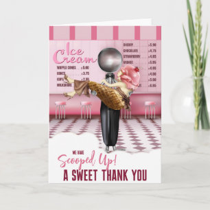 Carte Fête des mariées glacée Scoopup Card