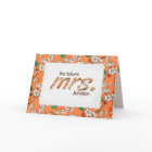 Fête des mariées Mme Félicitations