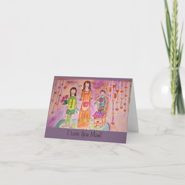Carte Fête des mères (Devant)