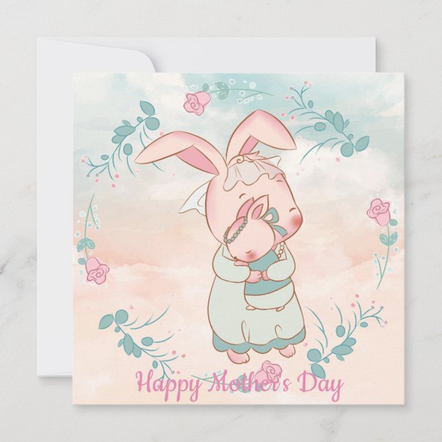 Carte Fête des Mères (Devant)