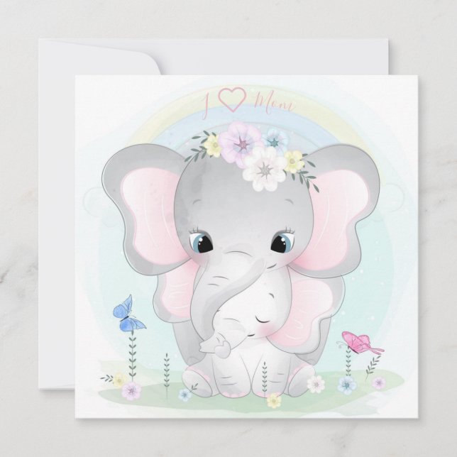 Carte Fête des Mères (Devant)