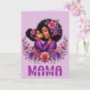 Carte Fête des mères afro-américaines