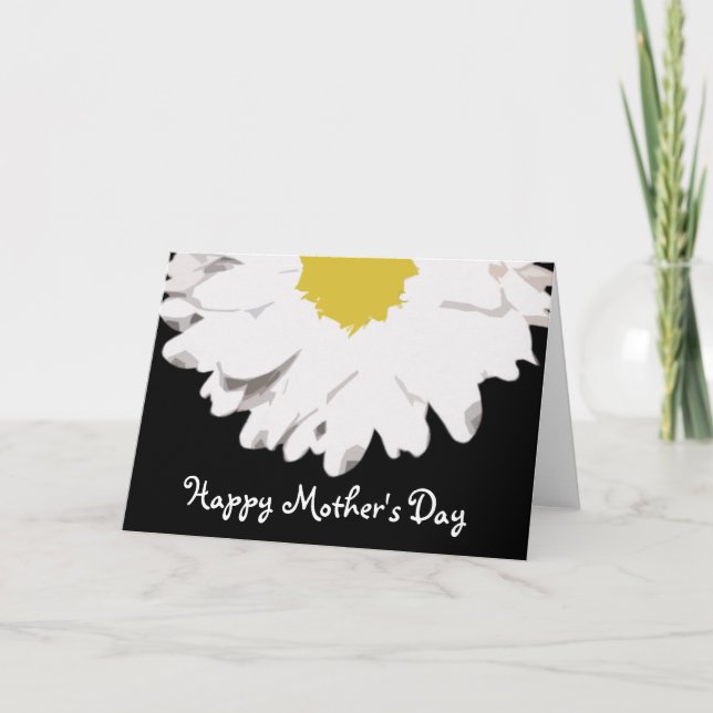 Carte Fête des Mères Daisy (Devant)