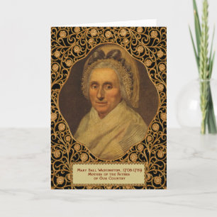 Carte Fête des mères de George Washington