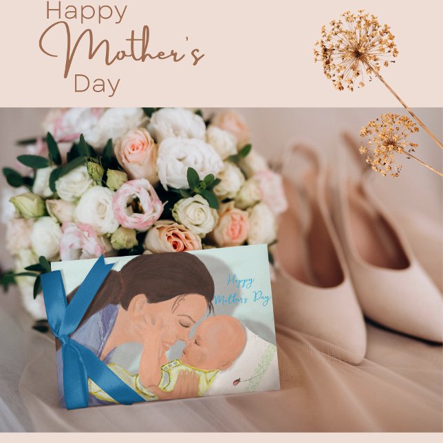 Carte Fête des mères de maman (Mommy's First Mother's Day Card)