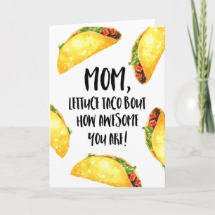 Carte Fête des mères de Taco