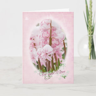 Carte Fête des mères en fleurs