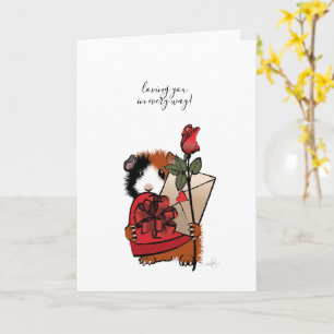 Carte Fête des Mères Guinée Cochon Amour