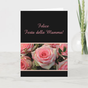 Carte fête des mères italienne heureuse !