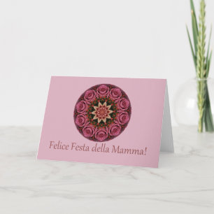 Carte fête des mères italienne heureuse !