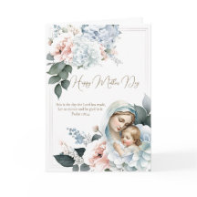 Fête des Mères religieuse Fleurie Prière